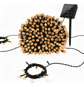 Cordão de Luzes em Energia Solar - Pisca Pisca com 8 Funções