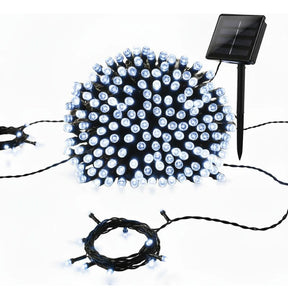 Cordão de Luzes em Energia Solar - Pisca Pisca com 8 Funções