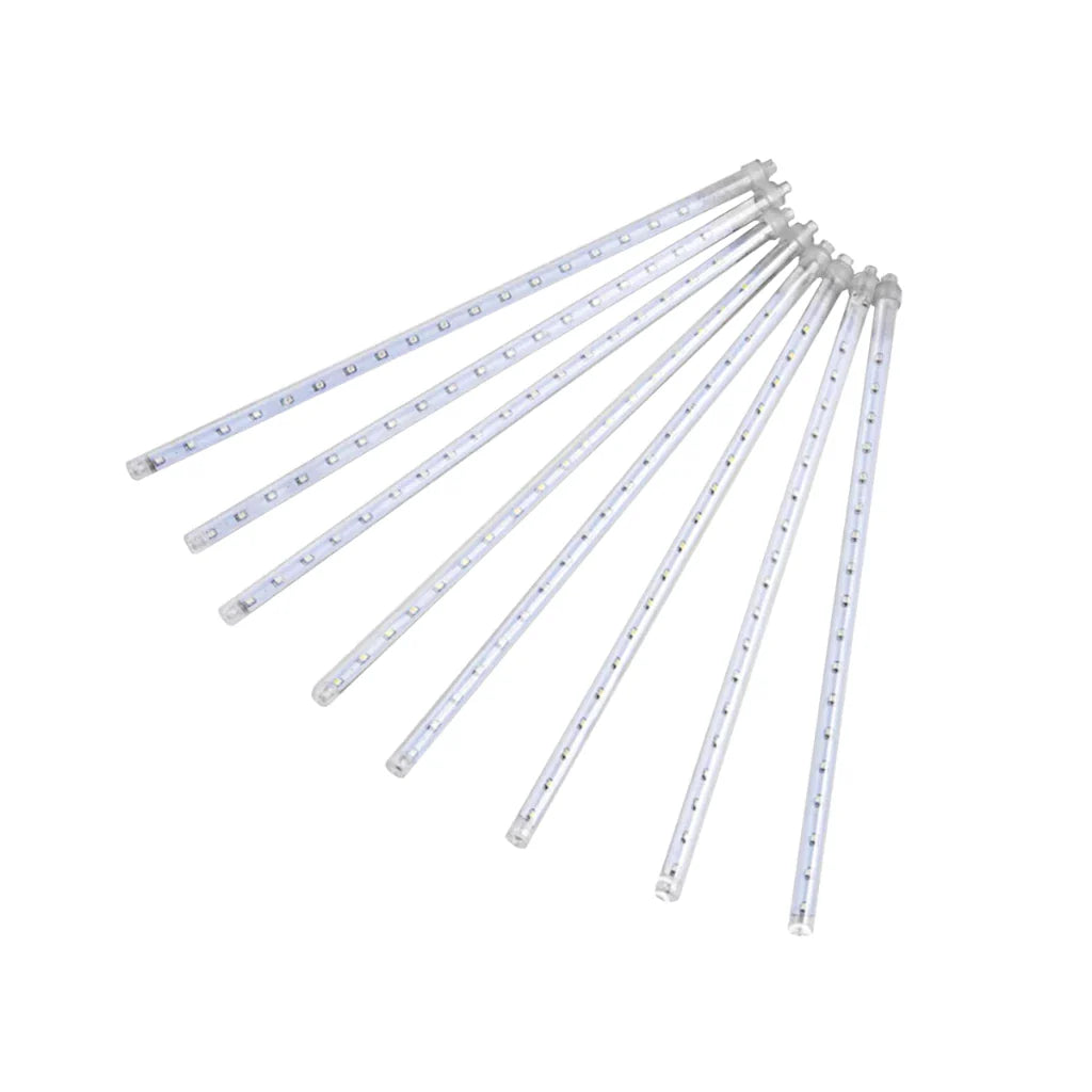 Pisca Pisca de Cascata em Meteoro para Natal - Kit 8 Tubos