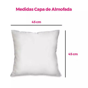 Kit com 4 Capas para Almofadas Natalinas 45x45