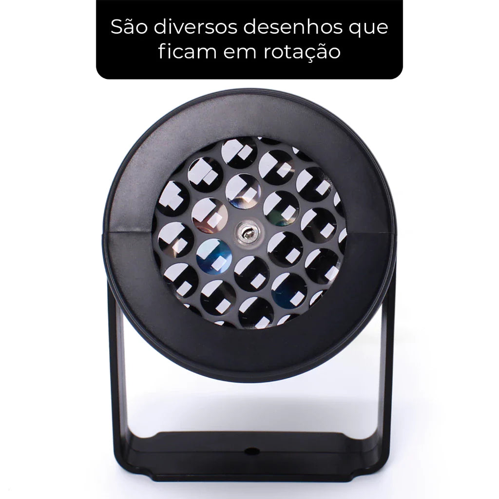 Projetor Natalino Led Desenhos - 16 Padrões