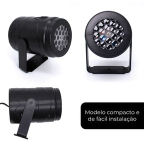 Projetor Natalino Led Desenhos - 16 Padrões