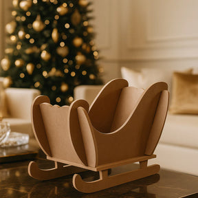 Rena e Treno de Decoração para Natal