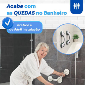 Barra de Apoio para Banheiro com Ventosa