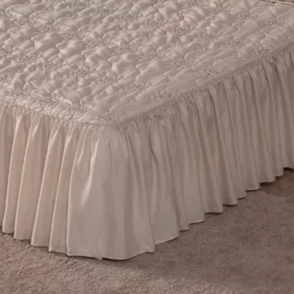 Colcha Bordada para Cama Casal - Kit 3 Peças