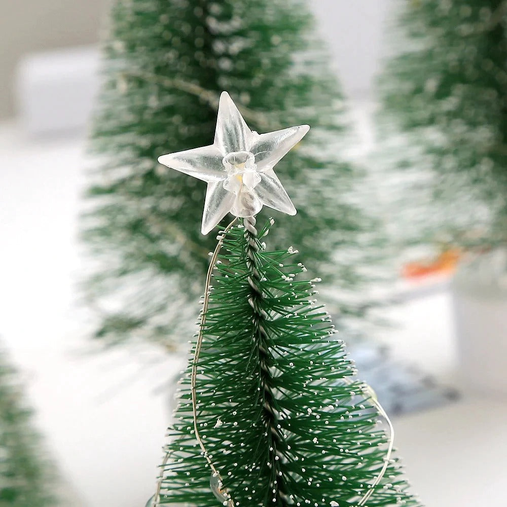 Mini Arvore de Natal com Led para Mesa
