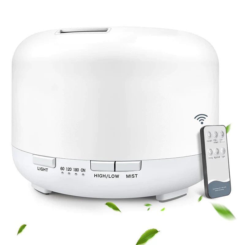 Umidificador e Difusor de Ar com Luminária