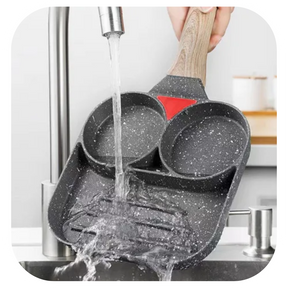 Frigideira Antiaderente de Cerâmica 3 em 1