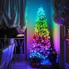 Pisca Pisca de Natal em Fita Led com Controle via Bluetooth