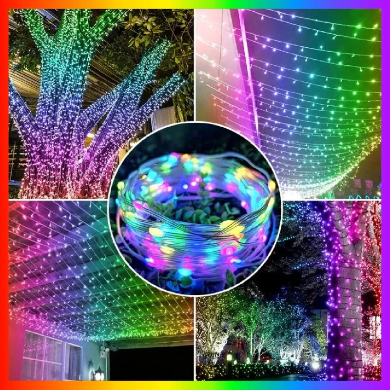 Pisca Pisca de Natal em Fita Led com Controle via Bluetooth