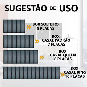 Cabeceira de Cama Estofada