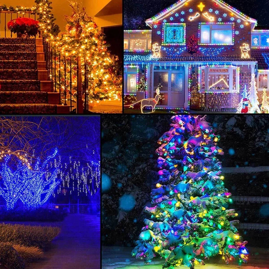 Pisca Pisca de Natal em Fita Led com Controle via Bluetooth