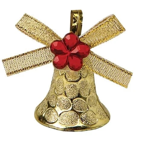 Sino de Enfeite para Árvore de Natal - Kit 6 Sinos